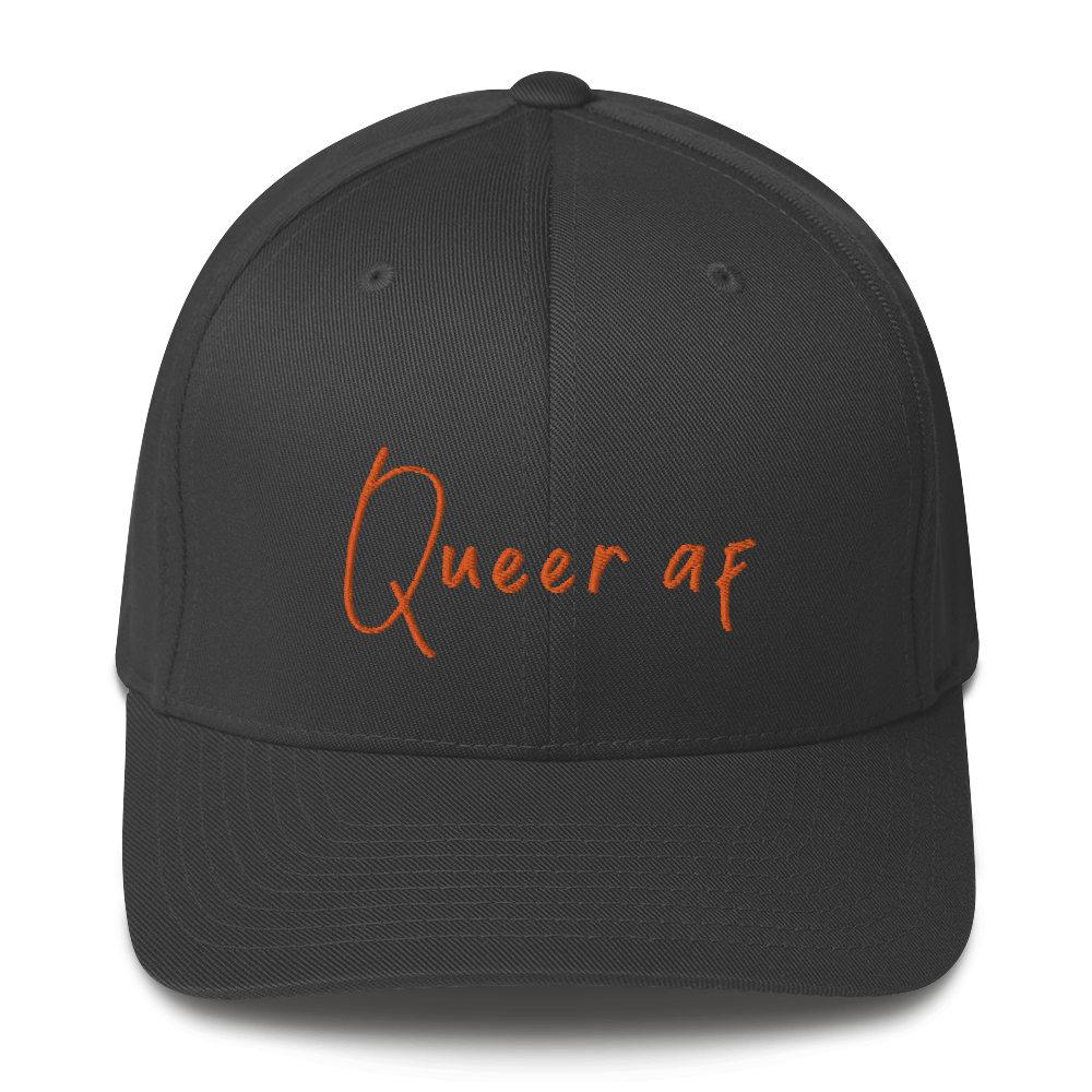 Queer AF | Fitted Baseball Hat