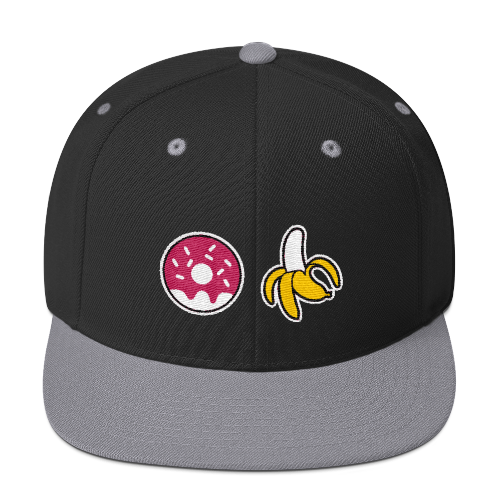 Donut and Banana snapback hat - cosmo magazine sex tip