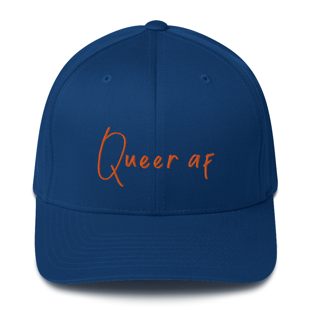 Queer AF | Fitted Baseball Hat
