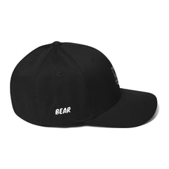 Geometric Bear | Fitted Baseball Hat