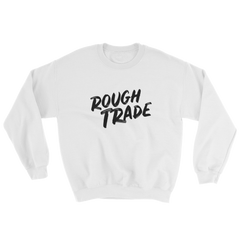 Rough Trade casual sweatshirt by counter stroke in white