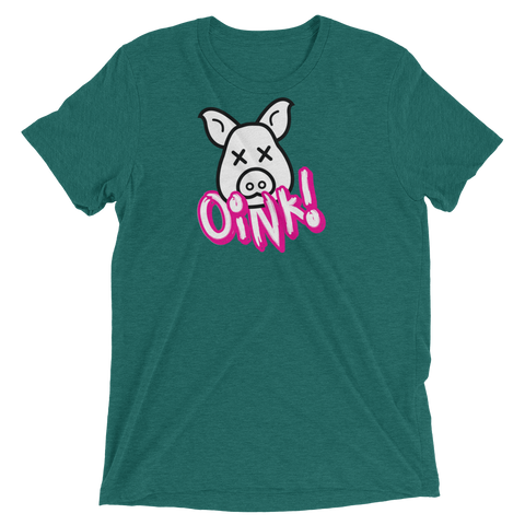 oink graphic tee - kinky gay culture